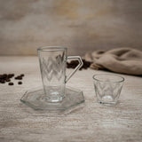 Diva Lady Tea &Coffee Set 18 Pcs-Grey