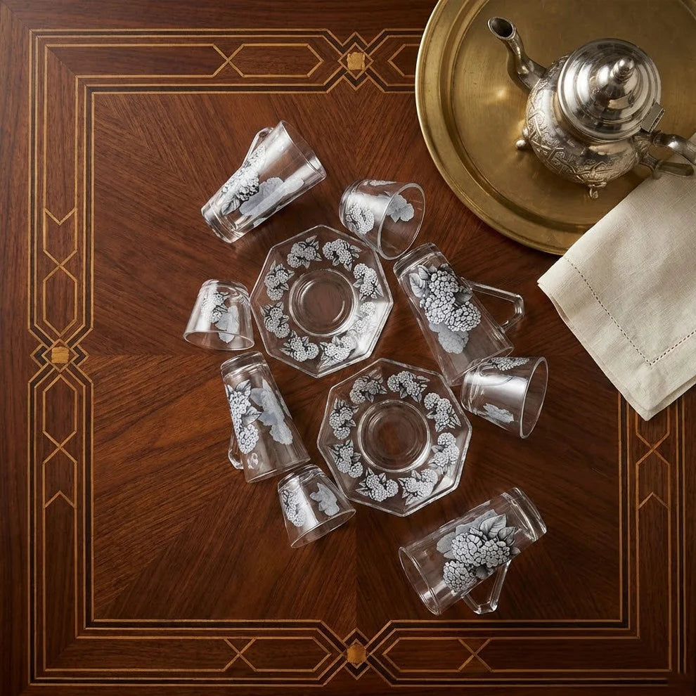 Diva Lady Tea &Coffee Set 18 Pcs-White