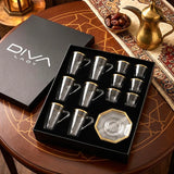 Diva Lady Tea &Coffee Set 18 Pcs-Gold