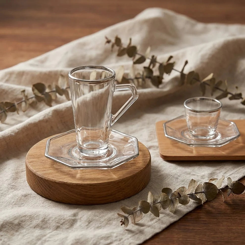 Diva Lady Tea &Coffee Set 18 Pcs-Silver