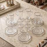 Diva Lady Tea &Coffee Set 18 Pcs-Silver