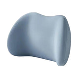 Ergonomic Memory Foam Lumbar Support Cushion 42X33X11Cm - Blue