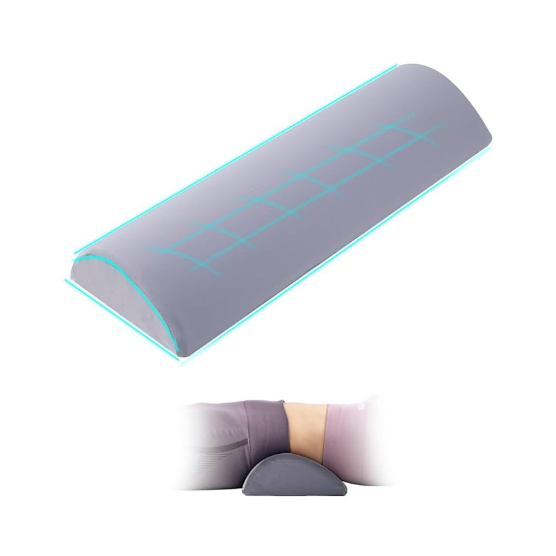 Ergonomic Memory Foam Knee Pillow 50X19X10Cm-Beige