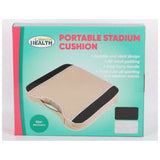 Ergonomic Memory Foam Portable Stadium Cushion 36X31X5Cm