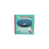 Ergonomic Memory Foam Swivel Cushion 39X39X6Cm-Blue