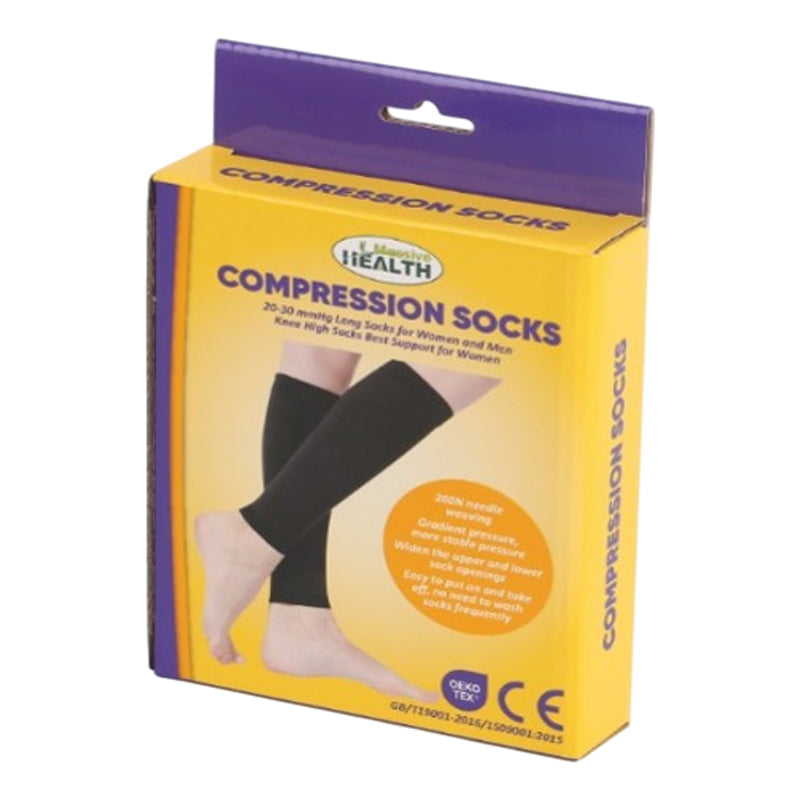 Calf Compression Socks 1 Pair - Black