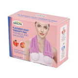 Massive Health Flaxseed Heat Therapy Pad For Neck&Shoulder 65X10Cm-Pink