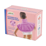 Massive Health Flaxseed Neck Shoulder Wrap 61.5X38Cm-Pink