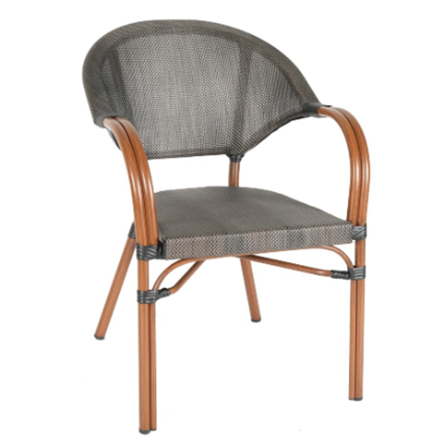 طقم حديقة أنيق ومريح مثالي للجلسات الخارجية - رمادي