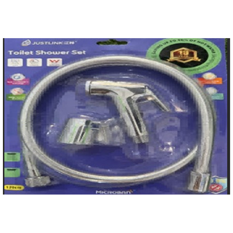 Toilet Shataff Set 120Cm - Silver