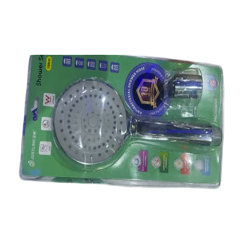 Shower Head Set 180Cm - Silver