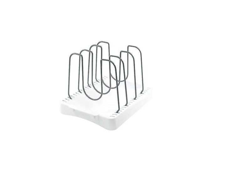 Steel Plate Holder – 26.8 × 20.5 × 5 Cm-Silver