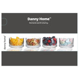 Danny Home 6Pc Fruite Saladdessert Glass Set 230Ml

 - Clear