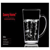 Danny Home 2Pc Borosilicate Glass Cup 300Ml 

 - Clear