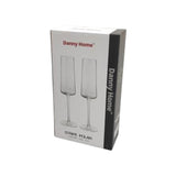 Danny Home 2Pc Flute Glass Set 400Ml

 - Clear