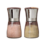 Danny Home Salt And Pepper Shaker Silver Lid 170Ml - Clear-Silver