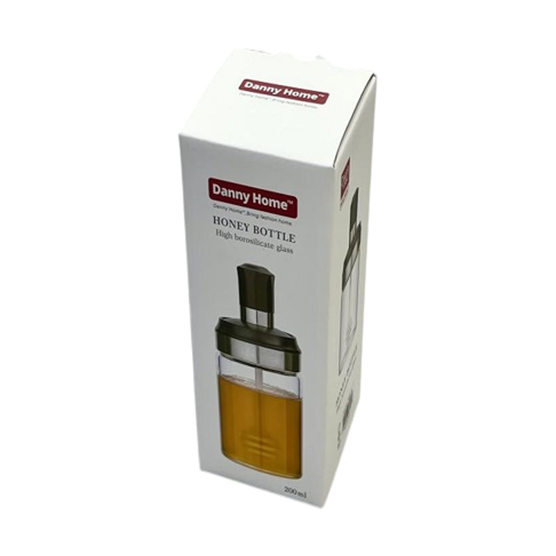 Danny Home Brosilicate Honey Bottle 200Ml - Clear