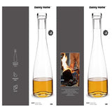 Danny Home Glass Waterjuice Carafe Glass Lid 1000Ml
 - Clear
