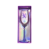 30Th Birthday Celebration Glass
450Ml - Blue