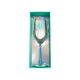40Th Birthday Celebration Glass
450Ml - Green