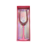 60Th Birthday Celebration Glass
450Ml - Rose Pink