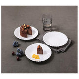 Danny Home 3Pc Ceramic Cake Serving Small Plates
7.5Inch - White