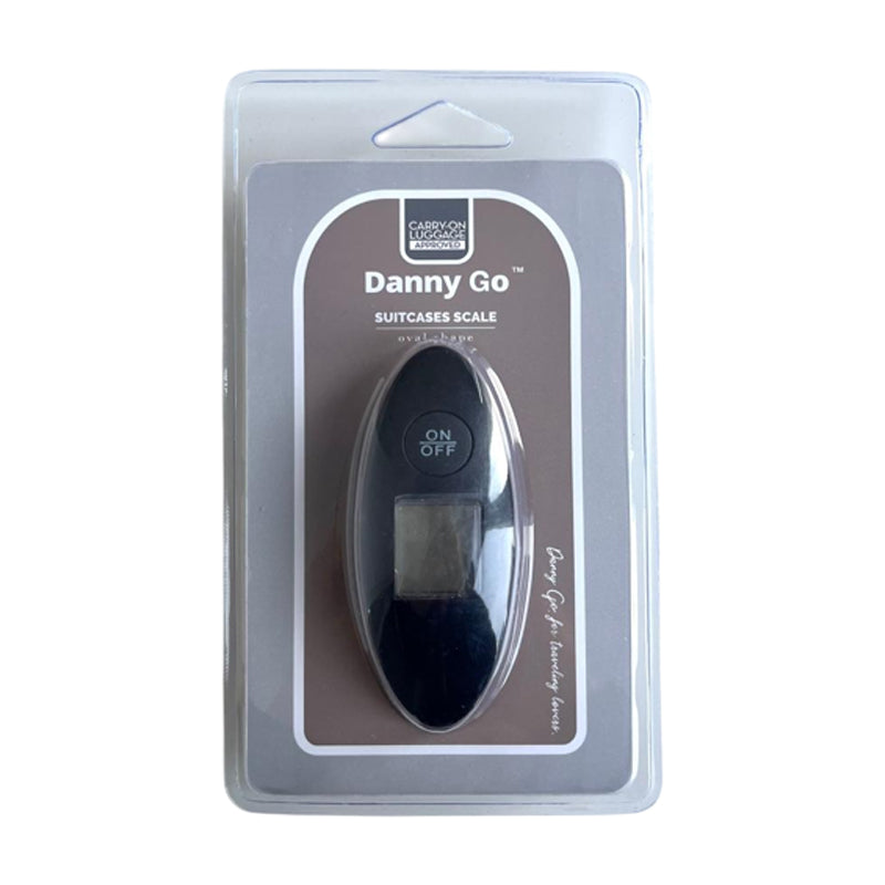 Danny Go Digital Laggage Scale- 40Kg Max
10X3.6X2.3Cm - Black