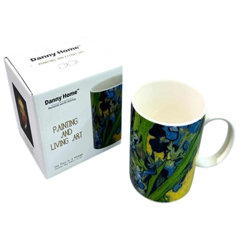 Danny Home Ceramic Coffee & Tea Mug Design-25 350Ml-Multicolor