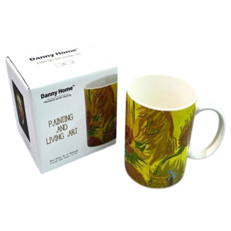 Danny Home Ceramic Coffee & Tea Mug Design-23 350Ml-Multicolor