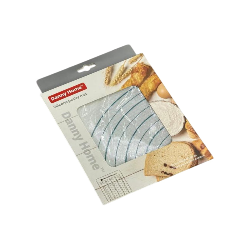 Danny Home Silicone Pastry Mat- 60X40Cm-Mat Blue