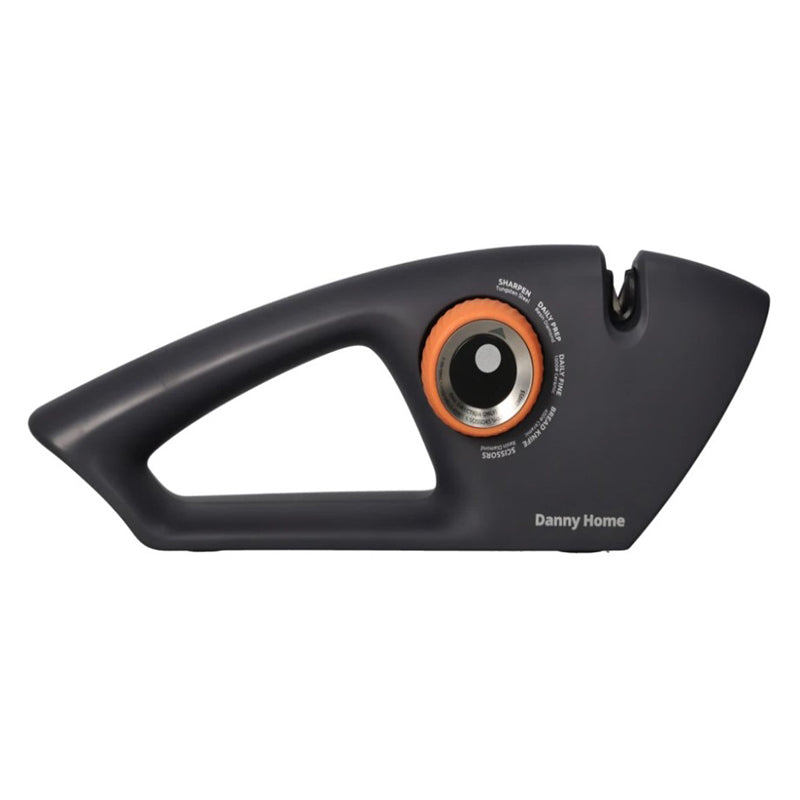 Danny Home 5 In 1 Knife & Scissors Sharpener 25.5Cm-Black