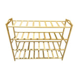 Danny Home 4 Tier Bamboo Wood Shoe Rack 68X24X66.5Cm-Wooden