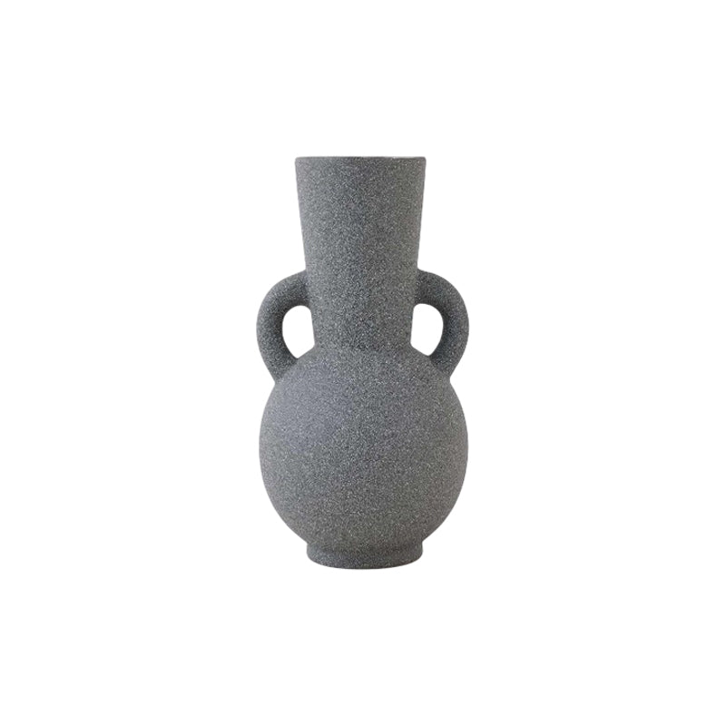 Danny Home Ceramic Plants & Flower Vase 15X14.5X23.5Cm-Grey