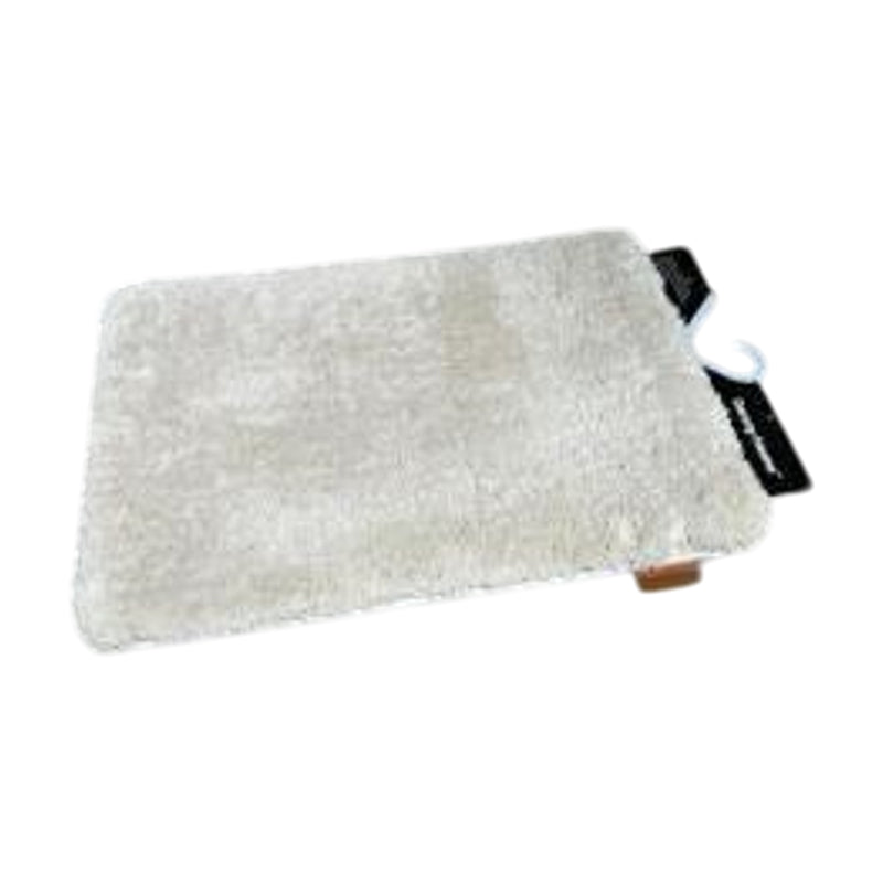 Danny Home Polyester Bathroom Door Mat Off- 45X65Cm-Off-White