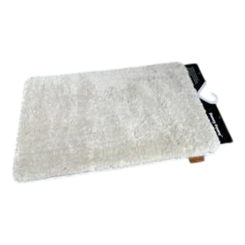 Danny Home Polyester Bathroom Door Mat Off- 50X80Cm-Off-White