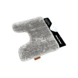 Danny Home Polyester U Shaped Toilet Mat  40X50Cm-Grey