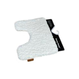 Danny Home Polyester U Shaped Toilet Mat  40X50Cm-Mat White