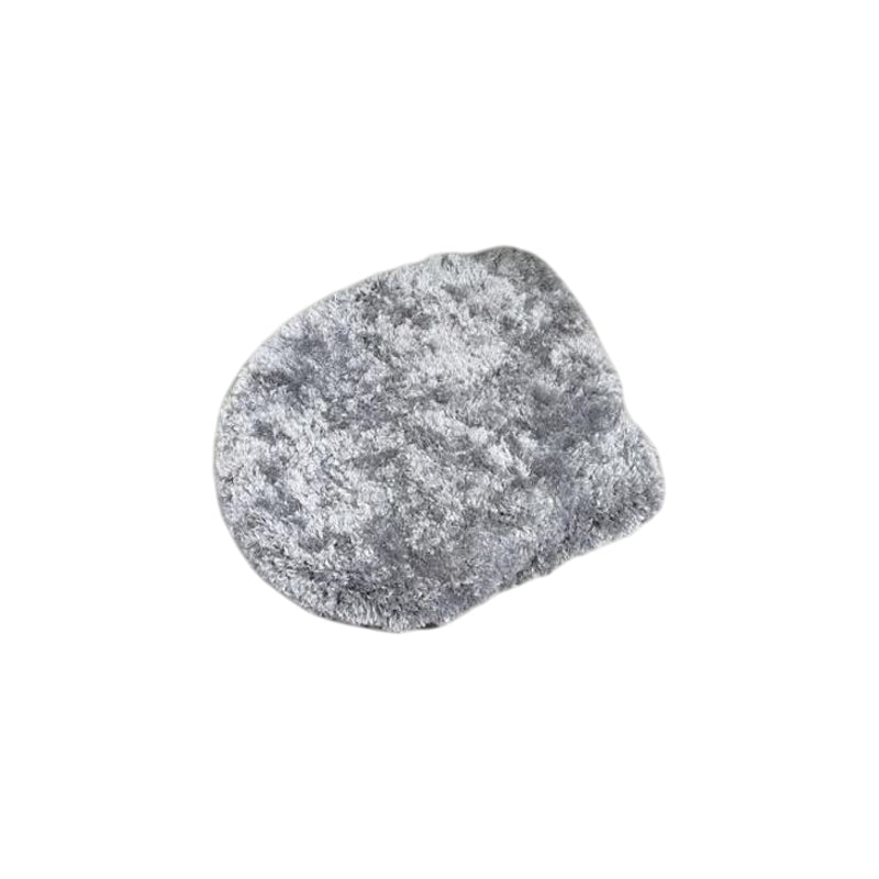 Danny Home Polyester Toilet Lid Cover  47X50Cm-Grey