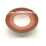 Danny Home Porcelain Round Dinner Plate -24Cm-Brown