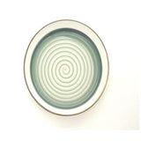 Danny Home Porcelain Round Dessert Plate -20Cm-Green