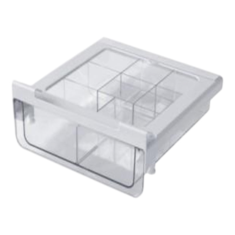 2 Compartment Plastic Drawer-Type Storage Box 28.2X28.5X10.9Cm-Clear