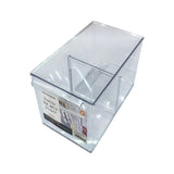 Danny Home Plastic Pantry Bin Divider-15.2X26.8X15Cm-Clear
