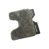 Danny Home U Shaped Shaggy Toilet Mat 40X50Cm-Black