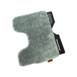 Danny Home U Shaped Shaggy Toilet Mat 40X50Cm-Green