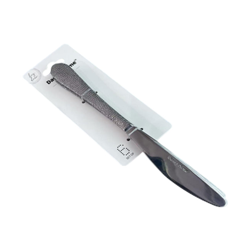Danny Home 6Pc Steel Dinner Knife Set-22.7Cm-Silver
