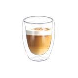 Danny Home Double-Walled Cup 80Ml 2Pcs/Box Unit:Box Hapless 6*6Cm-Clear