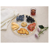 Danny Home Glass Plate Φ33*2Cm 1Pcs/Color Box Unit:Pcs-Clear