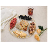 Danny Home Glass Plate Φ33*2Cm 1Pcs/Color Box Unit:Pcs-Clear