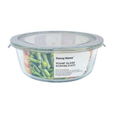 Danny Home Round Crisper Glass With Lid 12.9 × 55.2-Clear