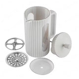 Danny Home French Press 14 × 9.8 × 19.5-White